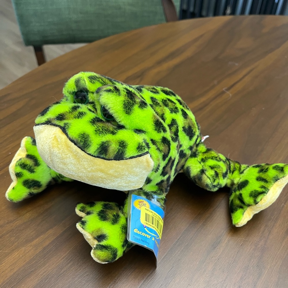 NWT Webkinz Bullfrog
